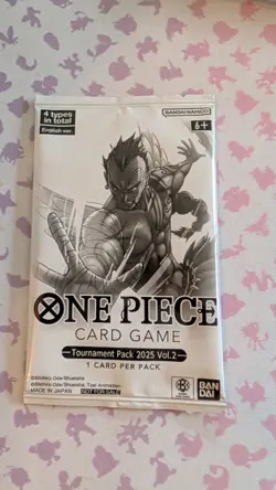 One Piece Card Game Store Tournament Pack 2025 Vol 2 English Sealed TCG - Image 1