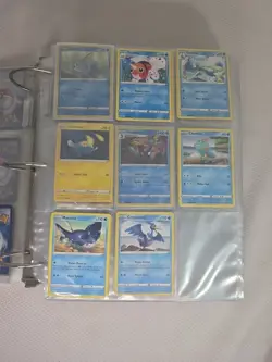 Binder With 8 lbs Pokemon Card Sorted NM Condition Many Sets/ Set Filler - Image 3