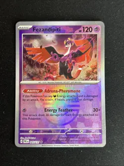 Fezandipiti Masterball 045/131 Prismatic Evolutions Pokemon TCG Card - Image 1