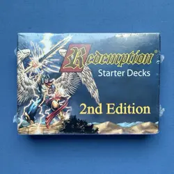 Vintage REDEMPTION 2nd Edition TCG Cactus Cards Starter Decks Rare Sealed Gift - Image 1