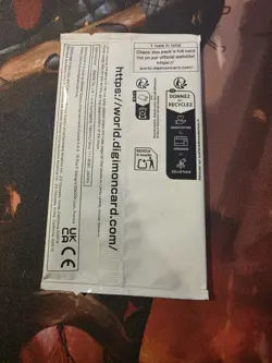 Aegiomon | P-194 | Digimon Card Game | Digimon Story Time Stranger Promo Sealed - Image 2