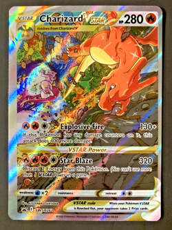 Charizard VSTAR SWSH262 SWSH: Sword & Shield Promo Pokemon Cards Holo LP / OC - Image 1
