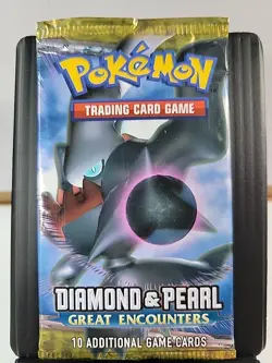 POKEMON GREAT ENCOUNTERS (DARKRAI) DIAMOND/PEARL BOOSTER PACK-10 CARDS-SEALED - Image 1