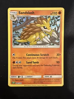 POKEMON TCG SANDSLASH 009/034 CLV POKEMON CARD GAME CLASSIC HOLO ENGLISH - Image 1