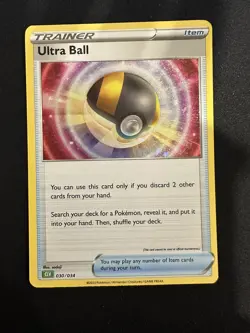 POKEMON TCG ULTRA BALL 030/034 CLV POKEMON CARD GAME CLASSIC HOLO ENGLISH - Image 1