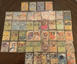 Pokemon Prismatic Evolutions And Black Bolt 46 Card Lot 2 Sir 2 Gold And More! - Image 1