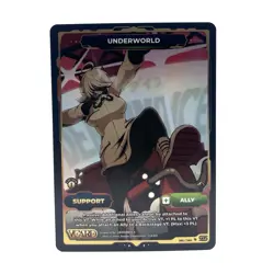 Vcard Awakened Worlds 1st Edition Underworld Support Card Secret Rare 260/250 - Image 1
