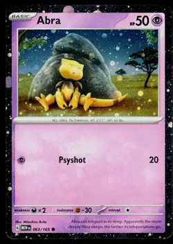 Abra 063/165 Miscellaneous Cards & Products Promo #2 - Image 1