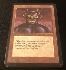 Obsianus Golem (LP) #267 Limited Edition Alpha LEA see pics Magic card MTG - Image 4