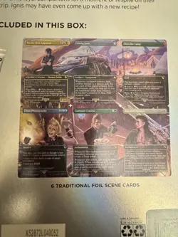 Lot Of 5 Magic The Gathering Final Fantasy XV Scene Box - Camp Comrades - Image 4