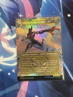 Magic The Gathering Miles Morales (0211) (Borderless) Marvel's Spider-Man Foil - Image 2