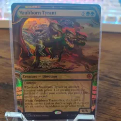 Vaultborn Tyrant (Showcase) (Raised Foil) Outlaws of Thunder Junction: the... - Image 1