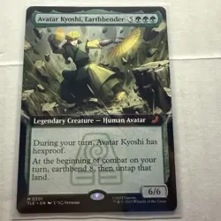 Avatar Kyoshi Earthbender - Mythical-#201-NM-MTG The Last Airbender Extended Art - Image 1