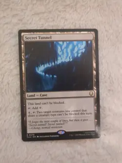 Secret Tunnel MTG TLA Magic The Gathering Near Mint Condition - Image 1