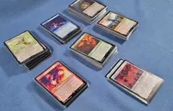 Lot of 588 English Magic: The Gathering Final Fantasy Common & Uncommon bulk MTG - Image 2