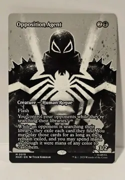 Magic The Gathering - OPPOSITION AGENT 19 - Spider-Man Marvel Universe Mythic - Image 1
