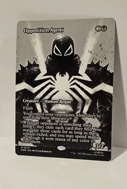 Magic The Gathering - OPPOSITION AGENT 19 - Spider-Man Marvel Universe Mythic - Image 2