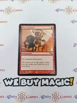 MTG | Mass Hysteria | Mirrodin | Regular | Heavily Played | English - Image 1