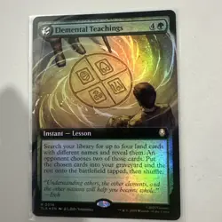 MTG Elemental Teachings #0378 Foil Ext. Art R Avatar: The Last Airbender (TLA) - Image 1