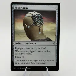 Magic The Gathering MTG: Skullclamp - Commander 2016 (C16) #271 (Near Mint) - Image 1