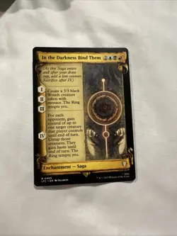 In the Darkness Bind Them (Showcase Scrolls) Commander: the Lord of the... - Image 1