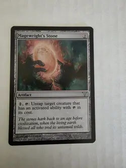 MTG Magic The Gathering Magewright's Stone Dissension Regular - Image 1