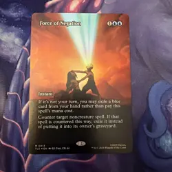 Force of Negation (Borderless) MTG Avatar (TLE) 0013 - Image 2