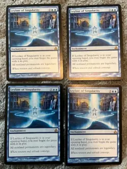 MTG- Leyline of Singularity x4 - Guildpact - Image 1