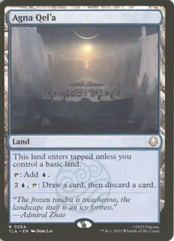 FOIL Agna Qel'a - Avatar the Last Airbender - MTG - NM - Image 1