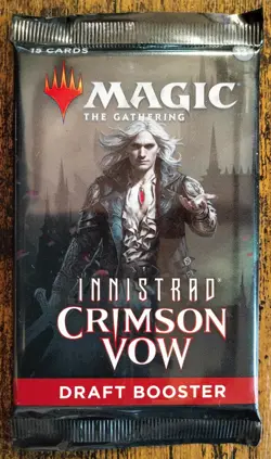 Magic (MtG), 3 factory sealed Innistrad: Crimson Vow draft boosters - Image 3
