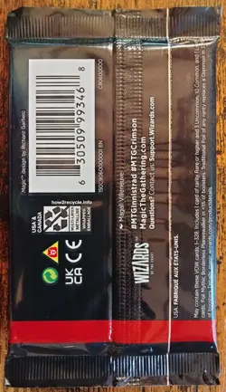 Magic (MtG), 3 factory sealed Innistrad: Crimson Vow draft boosters - Image 4