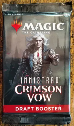 Magic (MtG), 3 factory sealed Innistrad: Crimson Vow draft boosters - Image 5