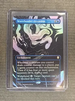 Waterbender Ascension - Borderless Foil - Avatar: The Last Airbender - TLA R - Image 1