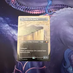 The Walls of Ba Sing Se. Borderless. M 0329 Mythic MTG Avatar The Last Airbender - Image 1