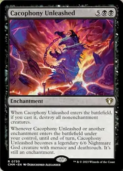 1 x Cacophony Unleashed - Commander Masters - NM-Mint - MTG - Image 1