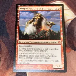 Purphoros, God Of The Forge X1 Mtg Theros The List Reprints Nm - Image 1