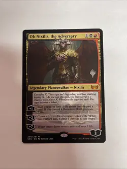 Ob Nixilis, the Adversary Promo Pack: Streets of New Capenna #206 Mythic - Image 1