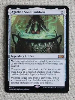 Agatha's Soul Cauldron - Regular - Wilds of Eldraine (WOE242) - Image 1