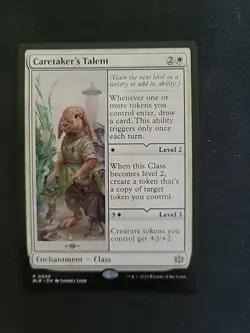 MTG BLB #6 Caretaker's Talent Bloomburrow Regular - Image 1