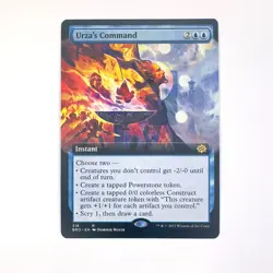 Urza's Command 318 - MTG - The Brothers' War - NM Extended Art - Image 1