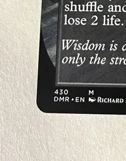 Vampiric Tutor (Borderless) Dominaria Remastered Regular Non Foil Near Mint - Image 3