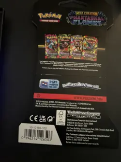 Heavy! 31.99g Pokemon TCG ME Phantasmal Flames Sleeved Pack Sealed! - Image 3