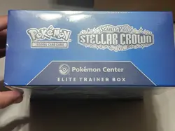 Pokemon TCG Scarlet & Violet Stellar Crown Pokemon Center ETB Elite Trainer Box - Image 3