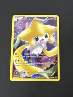 Pokemon Jirachi Full Art XY112 Black Star Promo Holo - NM - Image 1
