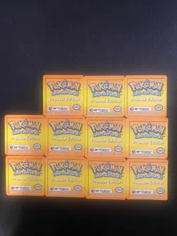 Pokemon Premier Edition Artbox Collec Vintage 1999 Action Flipz Charmander Eevee - Image 2