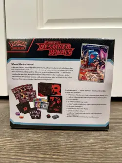 Auc#4 Pokemon TCG S & V Destined Rivals Elite Trainer Box ETB Sealed *Ships Fast - Image 2