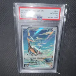 2024 POKEMON SSP EN-SURGING SPARKS ILLUSTRATION RARE #209 SKARMORY PSA 10 - Image 1