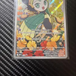 2025 Pokemon ME Black Star Promos MEP EN Meloetta Full Art #026 - Image 3