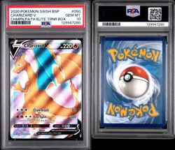 2020 Pokemon Champion's Path ETB Promo Charizard V SWSH050 - PSA 10 GEM MINT - Image 3
