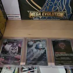 Pokemon 2 surging sparks etb/2 mega evolution etb/1 twilight etb/pris bundle - Image 4